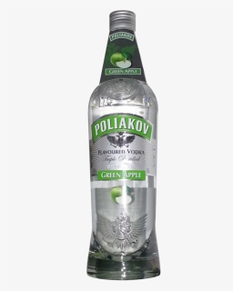 Poliakov Manzana Vodka 70cl - Vodka And Tonic, HD Png Download, Free Download