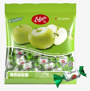 Chew Fruit Candies - Green Apple Chews Nutrution, HD Png Download, Free Download