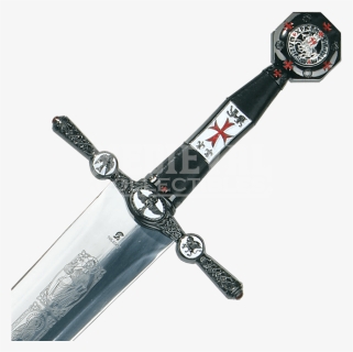 Medieval Black Knight Sword - Knightly Sword Sword Of Dark Ages, HD Png Download, Free Download