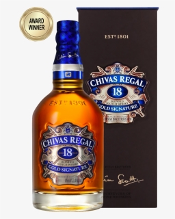 Chivas Regal 18yo Gold Signature Scotch Whisky 750ml - Chivas Regal 18, HD Png Download, Free Download