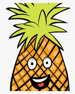 Clipart Pineapple Pineapple Fruit Clip Art - Cartoon Clip Art Of Fruit, HD Png Download, Free Download