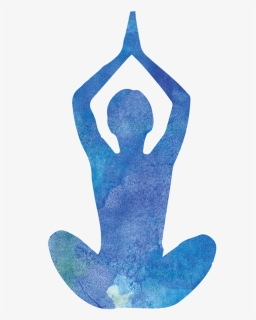 Yoga Lotus Vector Graphics Position Meditation - Clipart Of Yoga Poses, HD Png Download, Free Download