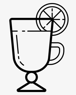 Mulled Wine Icon - Mulled Wine Clipart Black And White, HD Png Download, Free Download