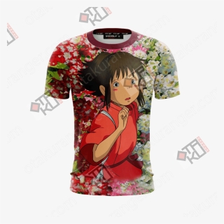 Spirited Away Ogino Chihiro And Haku 3d T-shirt - Meliodas T Shirt, HD Png Download, Free Download