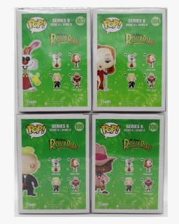 Who Framed Roger Rabbit Pop Vinyl Set "  Class="lazyload"	  - Cartoon, HD Png Download, Free Download