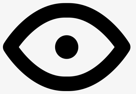 Open Eye Symbol Of Visualization - Scalable Vector Graphics, HD Png Download, Free Download