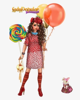 Picture - Lady Popular, HD Png Download, Free Download