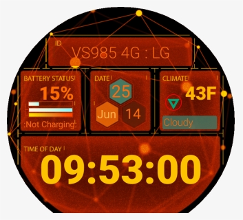 Evangelion Watch Face Preview , Png Download - Notre Dame Fighting Irish, Transparent Png, Free Download