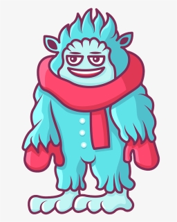 Yeti Clipart - Yeti Coloring Pages, HD Png Download, Free Download