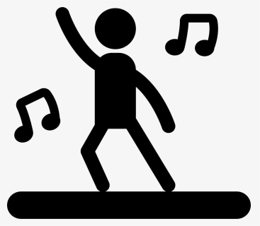 Dancer With Music - Dance And Music Icon, HD Png Download, Free Download