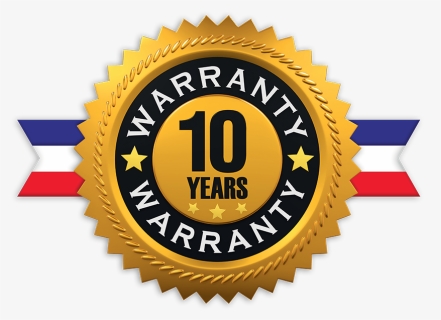 All Warranties Are Limited - 10 Year Warranty Logo Png, Transparent Png, Free Download