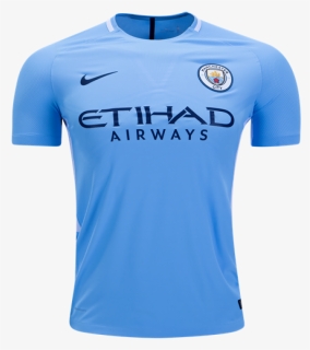Camisa Manchester City Home 2017 S/n° - Man City Shirt 2018 Png, Transparent Png, Free Download