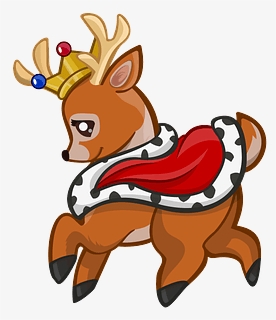 Royal Deer Clipart - Clip Art, HD Png Download, Free Download