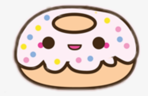 Kawaii Food Donuts Cute Foodkawaii - Cute Doughnut, HD Png Download, Free Download