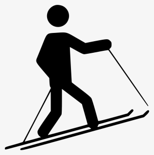 Ski Touring - Ski Icon Png, Transparent Png, Free Download