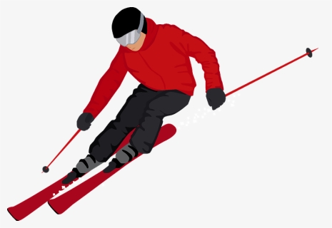 Skiing Clipart - Skier Turns, HD Png Download, Free Download