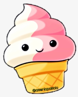 Cute Kawaii Ice Cream Drawing Clipart , Png Download - Cute Ice Cream Clipart, Transparent Png, Free Download