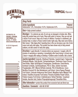 Y301602100 Us Sc Ht Tropical Lip Balm Spf - Hawaiian Tropic, HD Png Download, Free Download