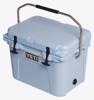 Roadie 20 Ice Blue Cooler"  Class="lazyload Lazyload - Yeti White Roadie 20 Cooler, HD Png Download, Free Download