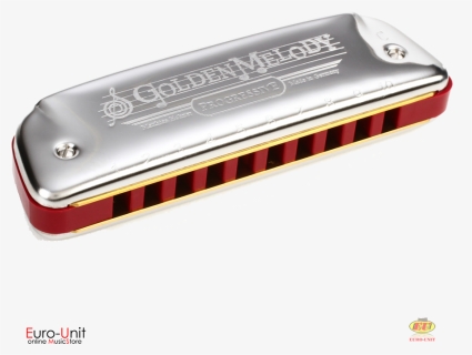 Hohner Golden Melody Key A Harmonica - Harmonica Png Golden Melody, Transparent Png, Free Download