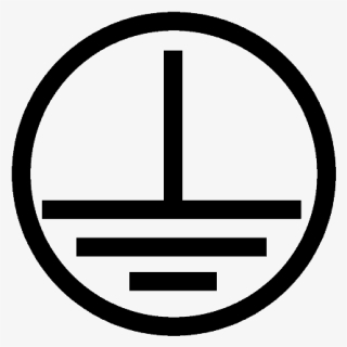 Ground To Earth Symbol - Charing Cross Tube Station, HD Png Download, Free Download