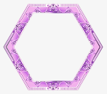 #frame #marco #hexagon #hexagono #hexágono #border - Ornament, HD Png Download, Free Download
