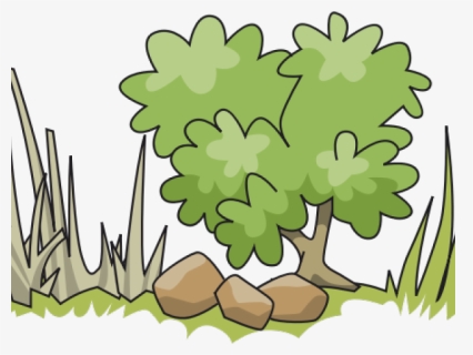 Trees And Bushes Clipart, HD Png Download, Free Download