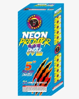 Image Of Neon Predator Xl 24 Shells 5" - Great Grizzly, HD Png Download, Free Download