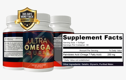 Ultra Omega Burn Ingredients, HD Png Download, Free Download