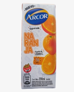 Jugo Arcor X 200ml - Valencia Orange, HD Png Download, Free Download