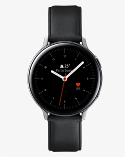 Samsung Galaxy Watch Active 2 44mm Stainless Steel, HD Png Download, Free Download
