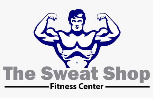 Logo Design By Oshanlakmal For The Sweat Shop Fitness - Fitness Center Gym Logo, HD Png Download, Free Download