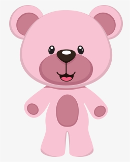 Transparent Pink Teddy Bear Png - Teddy Bear Pink Png Clipart, Png Download, Free Download