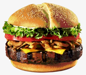 Transparent Hamburguesa Png - Hd Image Of A Burger, Png Download, Free Download
