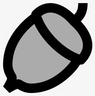 It"s A Logo Of A Nut In The Shape Of An Acorn Clipart, HD Png Download, Free Download