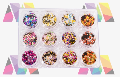 Shiny Confetti Glitter Pack - Cupcake, HD Png Download, Free Download