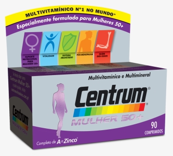 Centrum Mujer50 Comp Recubiertos X, HD Png Download, Free Download