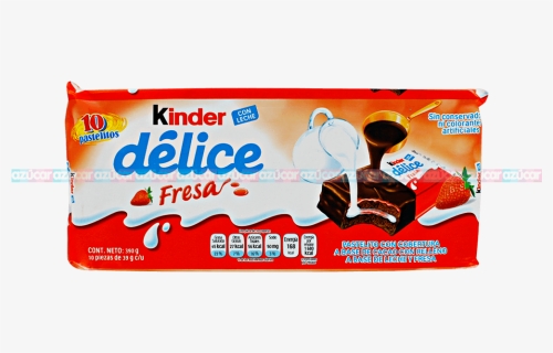 Ferrero Kinder Delice Fresa 14/10 Ferrero - Kinder Delice, HD Png Download, Free Download