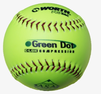 Worth Protac 52/300 Asa Green Dot - Asa Softballs, HD Png Download, Free Download