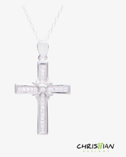 Christian Cross Necklace - Locket, HD Png Download, Free Download