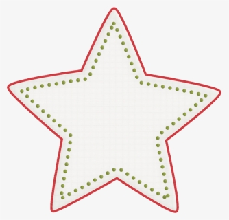 Transparent Estrelas Png - Star Clipart Dotted Lines, Png Download, Free Download