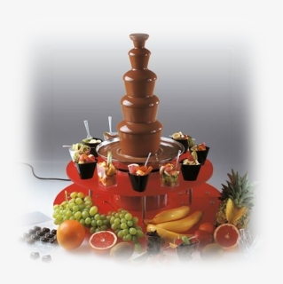 Fontaine Chocolat Fruit Deco, HD Png Download, Free Download