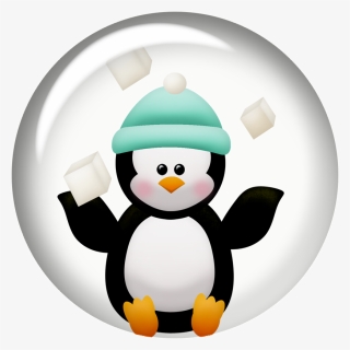 Transparent Background Penguin Winter Clipart, HD Png Download, Free Download