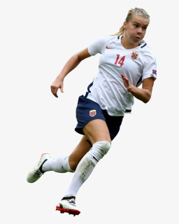 Sport Women Football Png Free Image - Ada Hegerberg Png, Transparent Png, Free Download