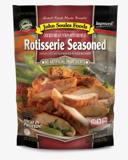 John Soules Foods Rotisserie Style Chicken Breast Strips, HD Png Download, Free Download