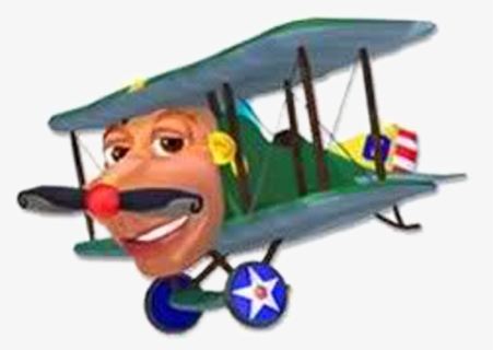Transparent Biplane Png - Old Oscar Jj The Jet Plane, Png Download, Free Download