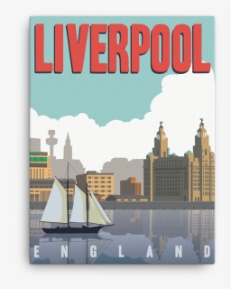 Liverpool Uk Travel Poster, HD Png Download, Free Download