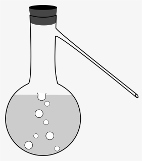 Transparent Erlenmeyer Flask Clipart - Laboratory Apparatus Distilling Flask, HD Png Download, Free Download
