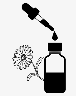 Essential Oil Bottle Clipart, HD Png Download, Free Download