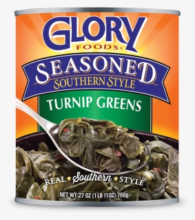 Seasoned Turnip Greens - Glory Turnip Greens, HD Png Download, Free Download